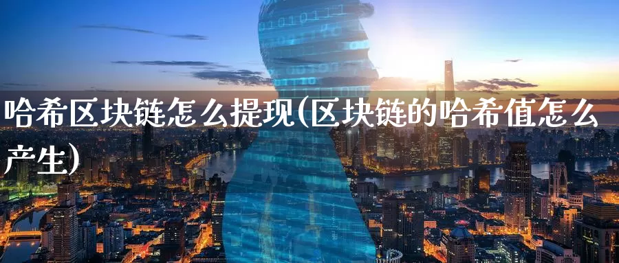 哈希区块链怎么提现(区块链的哈希值怎么产生)_https://www.baokan.net_币圈行情_第1张