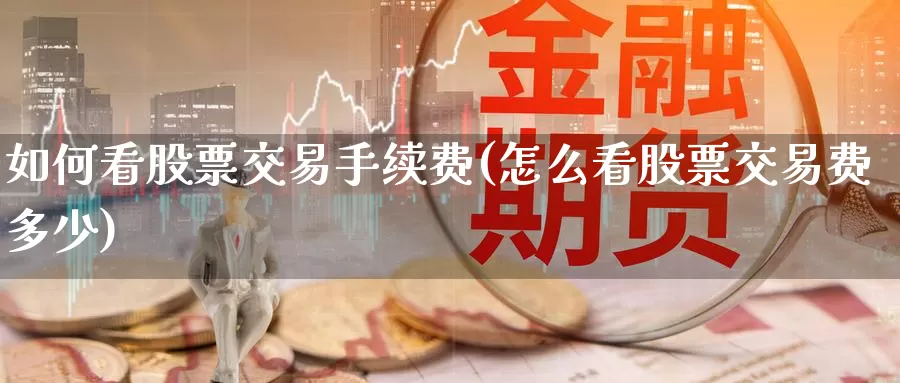 如何看股票交易手续费(怎么看股票交易费多少)_https://www.baokan.net_期货平台_第1张