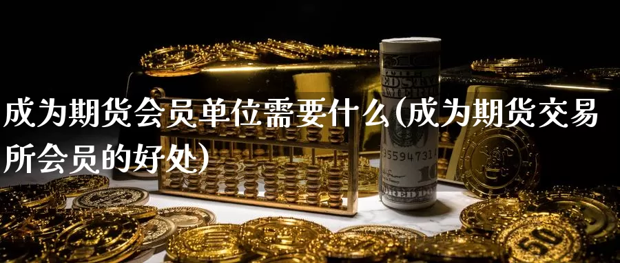 成为期货会员单位需要什么(成为期货交易所会员的好处)_https://www.baokan.net_纳指期货_第1张