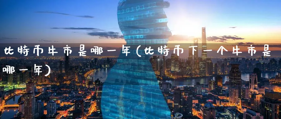 比特币牛市是哪一年(比特币下一个牛市是哪一年)_https://www.baokan.net_币圈行情_第1张
