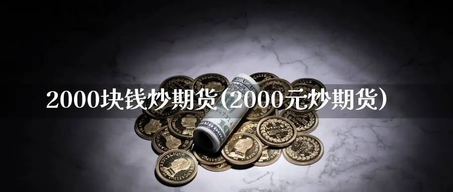 2000块钱炒期货(2000元炒期货)_https://www.baokan.net_期货软件_第1张