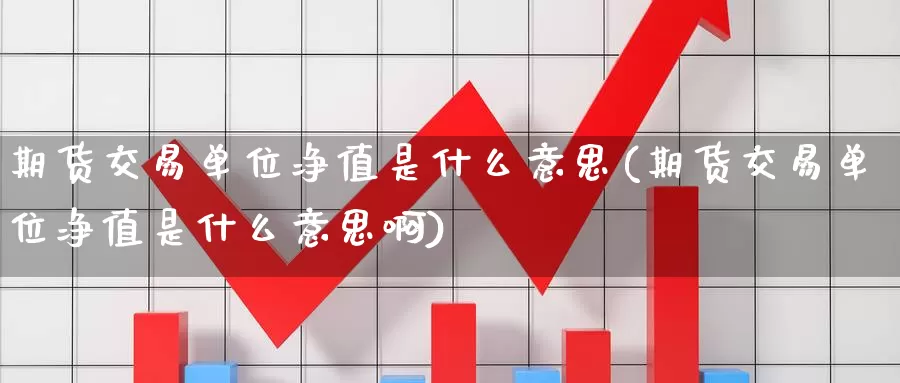 期货交易单位净值是什么意思(期货交易单位净值是什么意思啊)_https://www.baokan.net_恒指期货_第1张