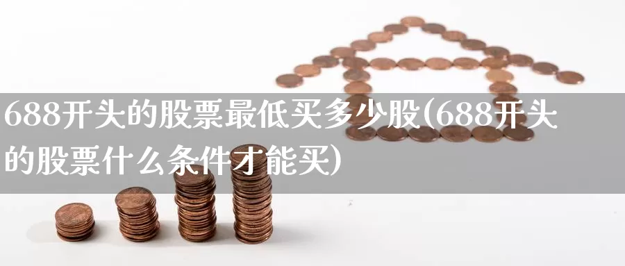 688开头的股票最低买多少股(688开头的股票什么条件才能买)_https://www.baokan.net_币圈行情_第1张
