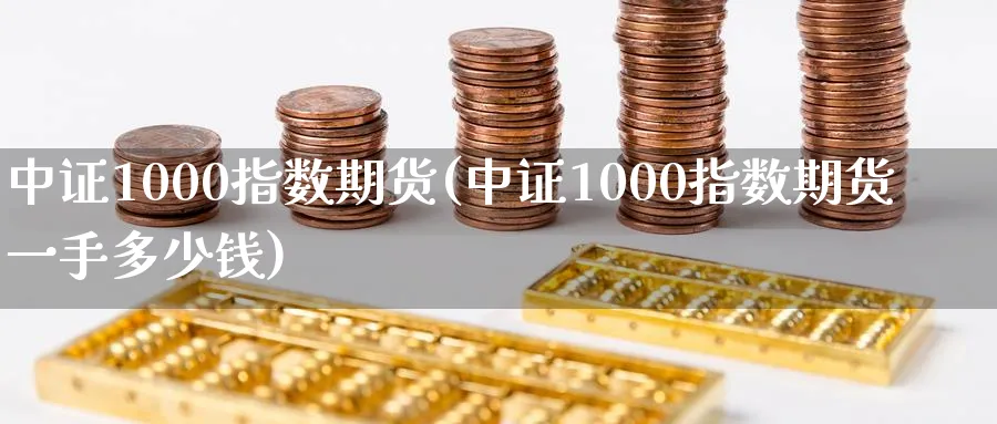 中证1000指数期货(中证1000指数期货一手多少钱)_https://www.baokan.net_期货平台_第1张