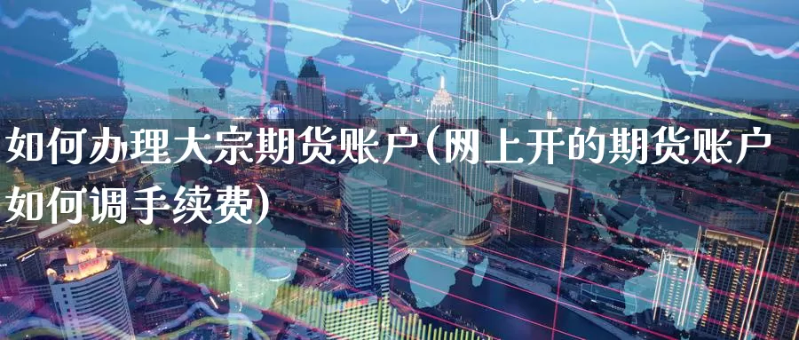 如何办理大宗期货账户(网上开的期货账户如何调手续费)_https://www.baokan.net_股指期货_第1张