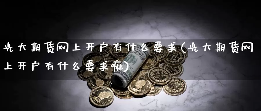 光大期货网上开户有什么要求(光大期货网上开户有什么要求嘛)_原油期货_第1张_宝勘金融网 光大期货网上开户有什么要求(光大期货网上开户有什么要求嘛)_https://www.baokan.net_原油期货_第1张