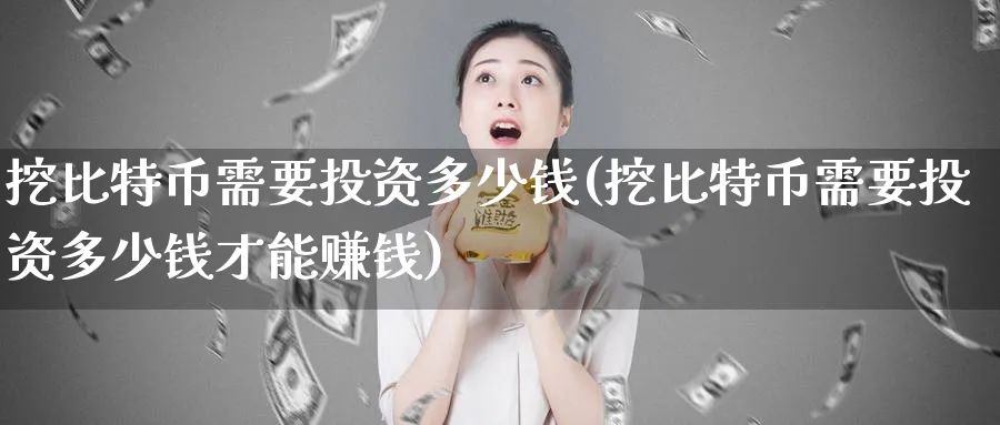 挖比特币需要投资多少钱(挖比特币需要投资多少钱才能赚钱)_https://www.baokan.net_原油期货_第1张