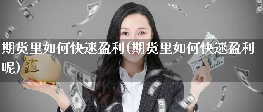 期货里如何快速盈利(期货里如何快速盈利呢)_https://www.baokan.net_期货入门_第1张