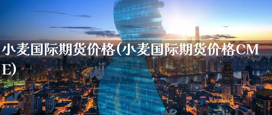 小麦国际期货价格(小麦国际期货价格CME)_https://www.baokan.net_原油期货_第1张