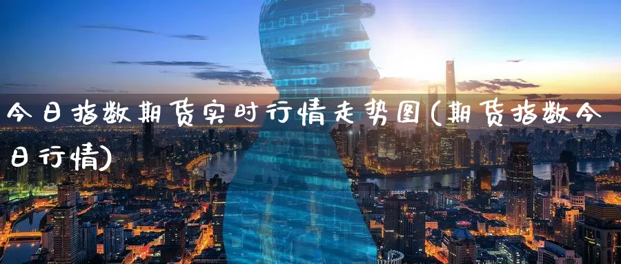 今日指数期货实时行情走势图(期货指数今日行情)_https://www.baokan.net_期货交易_第1张