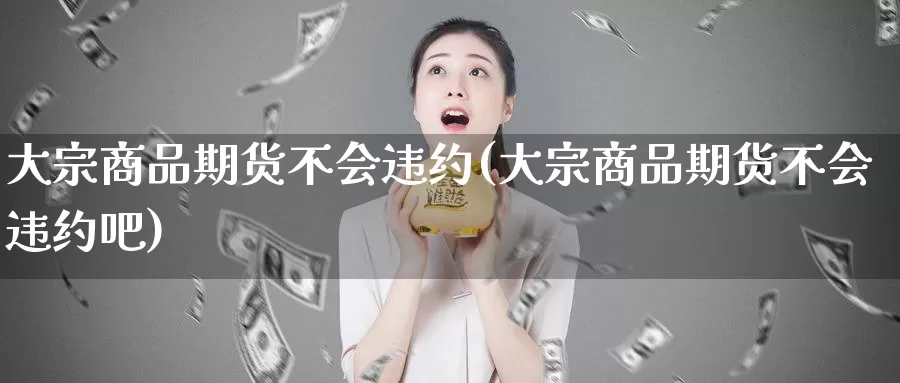大宗商品期货不会违约(大宗商品期货不会违约吧)_期货百科_第1张_宝勘金融网 大宗商品期货不会违约(大宗商品期货不会违约吧)_https://www.baokan.net_期货百科_第1张