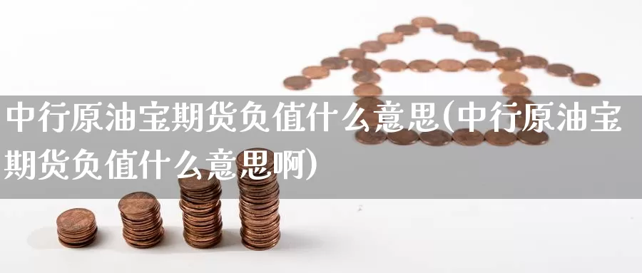 中行原油宝期货负值什么意思(中行原油宝期货负值什么意思啊)_期货百科_第1张_宝勘金融网 中行原油宝期货负值什么意思(中行原油宝期货负值什么意思啊)_https://www.baokan.net_期货百科_第1张