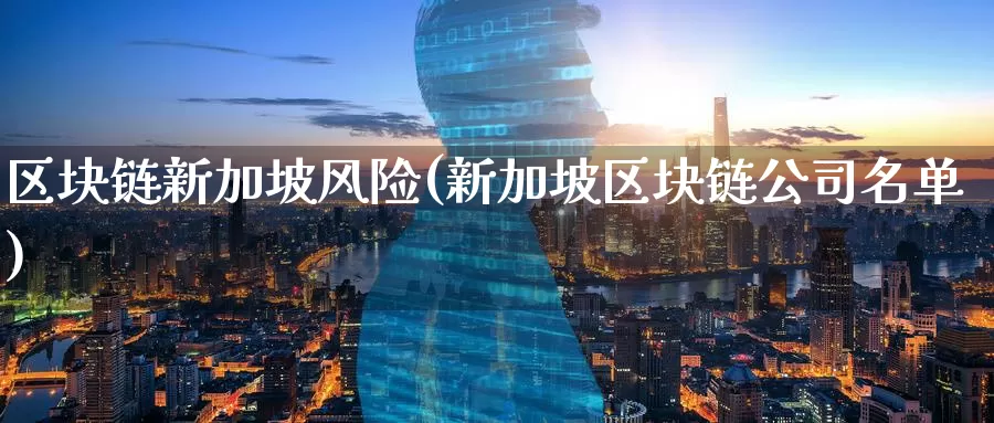 区块链新加坡风险(新加坡区块链公司名单)_https://www.baokan.net_币圈行情_第1张