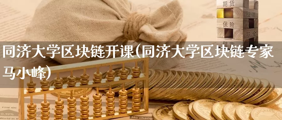 同济大学区块链开课(同济大学区块链专家马小峰)_https://www.baokan.net_币圈行情_第1张