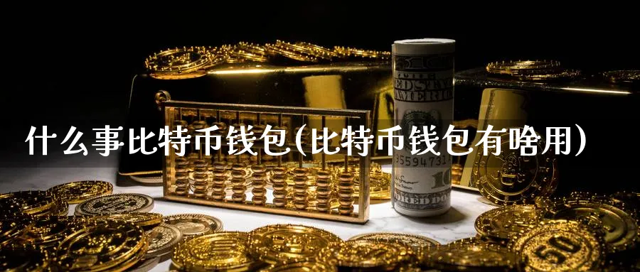什么事比特币钱包(比特币钱包有啥用)_https://www.baokan.net_币圈行情_第1张