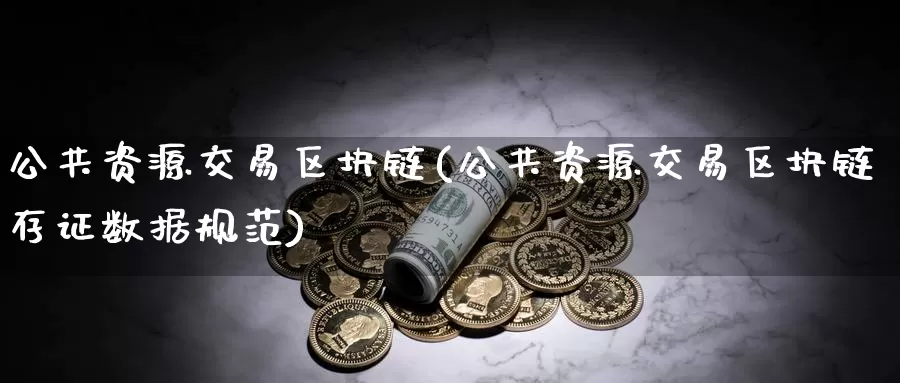 公共资源交易区块链(公共资源交易区块链存证数据规范)_https://www.baokan.net_币圈行情_第1张