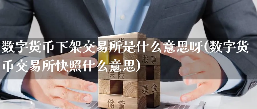 数字货币下架交易所是什么意思呀(数字货币交易所快照什么意思)_https://www.baokan.net_恒生指数_第1张