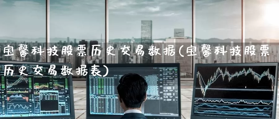 宝馨科技股票历史交易数据(宝馨科技股票历史交易数据表)_https://www.baokan.net_期货喊单_第1张