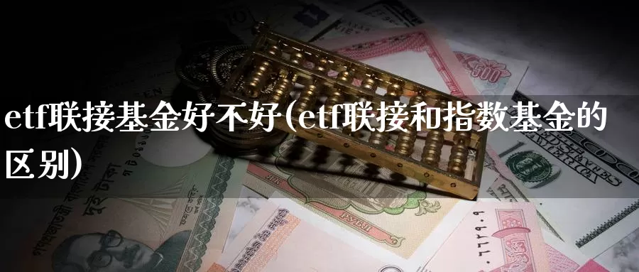 etf联接基金好不好(etf联接和指数基金的区别)_https://www.baokan.net_内盘期货_第1张