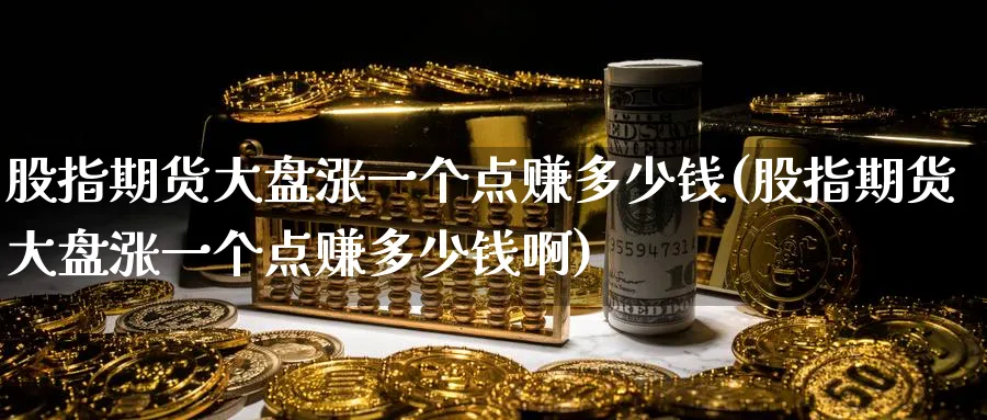 股指期货大盘涨一个点赚多少钱(股指期货大盘涨一个点赚多少钱啊)_https://www.baokan.net_期货软件_第1张