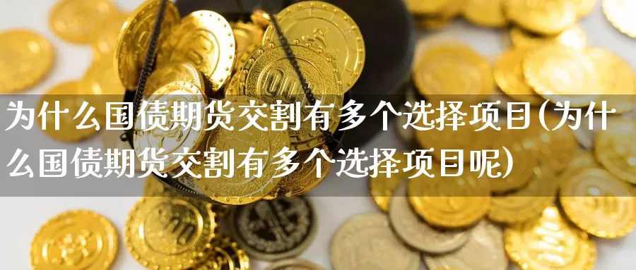 为什么国债期货交割有多个选择项目(为什么国债期货交割有多个选择项目呢)_https://www.baokan.net_期货培训_第1张