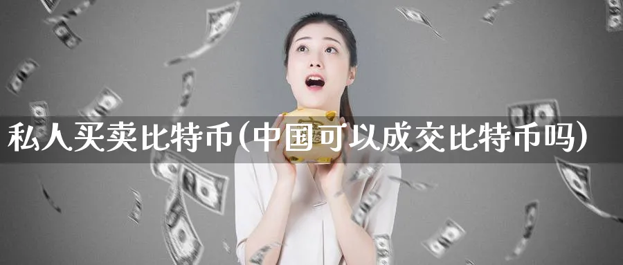 私人买特币(中国可以成交比特币吗)_https://www.baokan.net_币圈行情_第1张