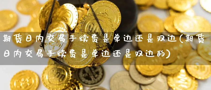 期货日内交易手续费是单边还是双边(期货日内交易手续费是单边还是双边的)_https://www.baokan.net_期货喊单_第1张