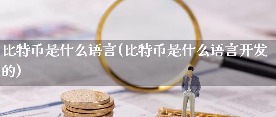 比特币是什么语言(比特币是什么语言开发的)_https://www.baokan.net_币圈行情_第1张