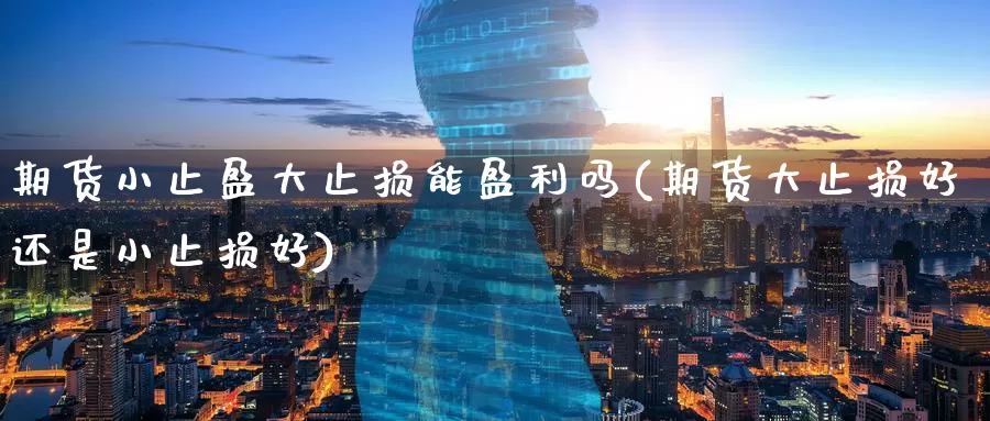 期货小止盈大止损能盈利吗(期货大止损好还是小止损好)_https://www.baokan.net_期货分析_第1张