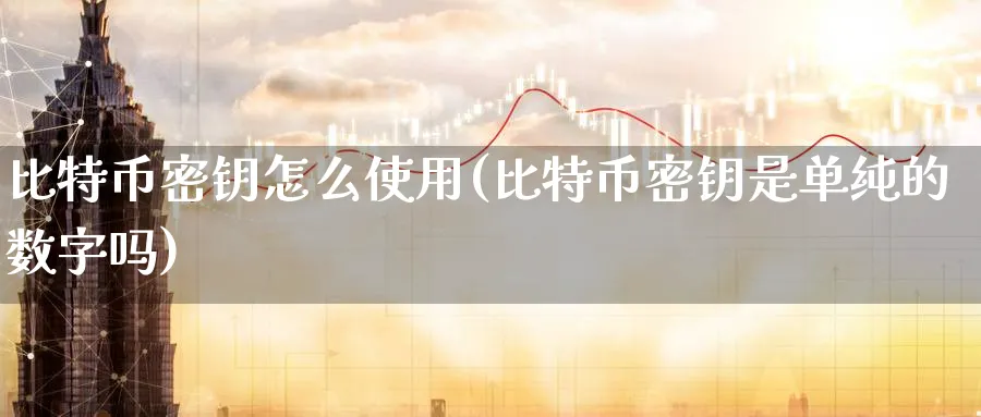 比特币密钥怎么使用(比特币密钥是单纯的数字吗)_https://www.baokan.net_期货交易_第1张