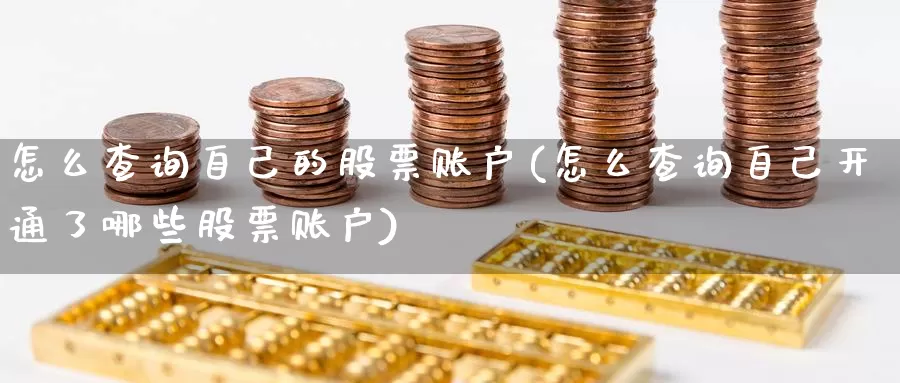 怎么查询自己的股票账户(怎么查询自己开通了哪些股票账户)_期货培训_第1张_宝勘金融网 怎么查询自己的股票账户(怎么查询自己开通了哪些股票账户)_https://www.baokan.net_期货培训_第1张