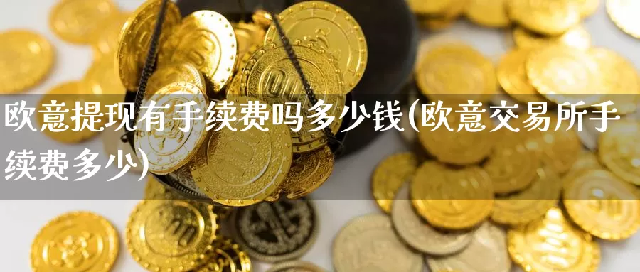 欧意提现有手续费吗多少钱(欧意交易所手续费多少)_https://www.baokan.net_币圈行情_第1张