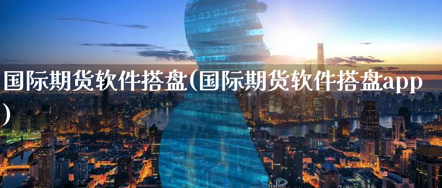 国际期货软件搭盘(国际期货软件搭盘app)_https://www.baokan.net_期货公司_第1张
