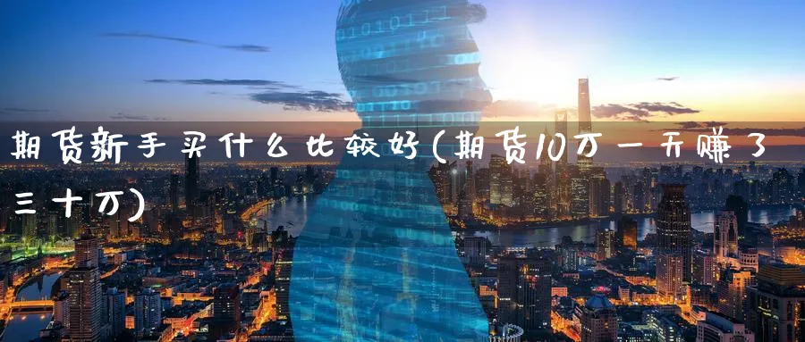 期货新手买什么比较好(期货10万一天赚了三十万)_https://www.baokan.net_恒指期货_第1张