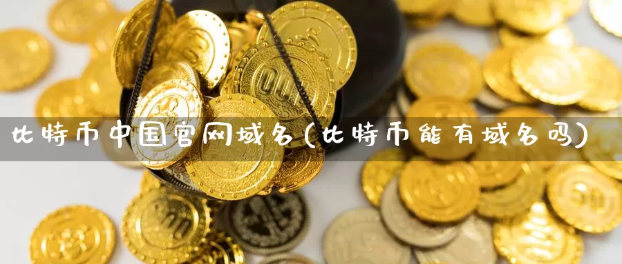 比特币中国官网域名(比特币能有域名吗)_https://www.baokan.net_币圈行情_第1张