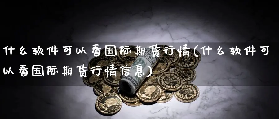 什么软件可以看国际期货行情(什么软件可以看国际期货行情信息)_https://www.baokan.net_期货公司_第1张