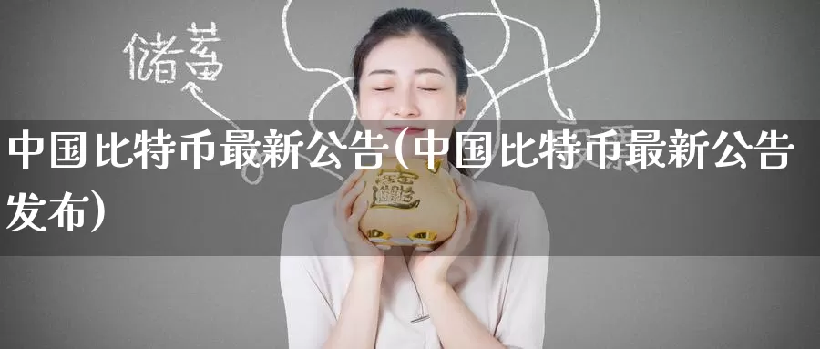 中国比特币最新公告(中国比特币最新公告发布)_https://www.baokan.net_币圈行情_第1张