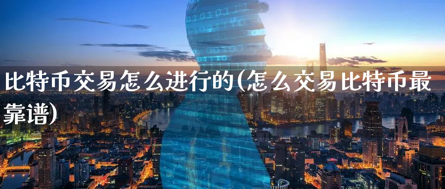 比特币交易怎么进行的(怎么交易比特币最靠谱)_https://www.baokan.net_币圈行情_第1张