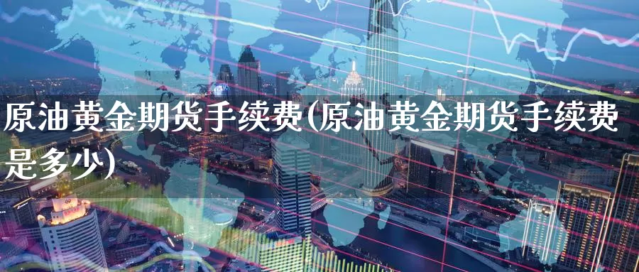 原油黄金期货手续费(原油黄金期货手续费是多少)_https://www.baokan.net_期货软件_第1张
