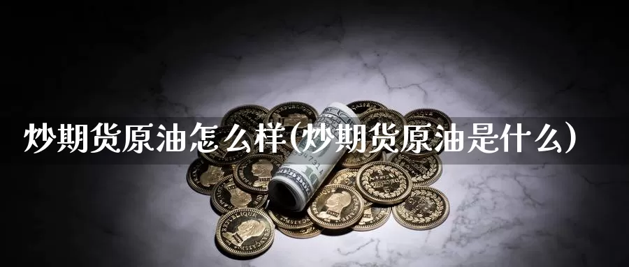 炒期货原油怎么样(炒期货原油是什么)_https://www.baokan.net_恒指期货_第1张