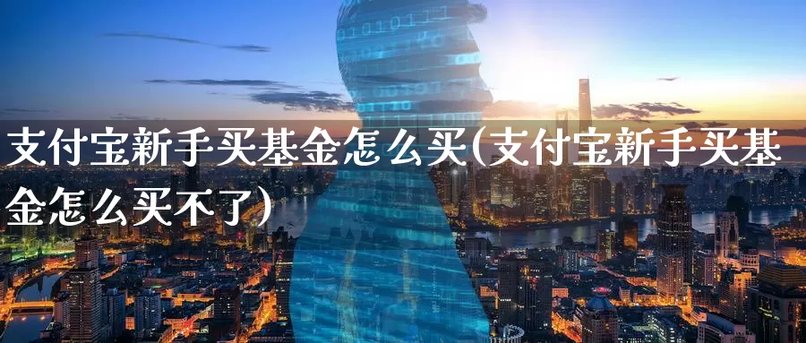 支付宝新手买基金怎么买(支付宝新手买基金怎么买不了)_https://www.baokan.net_恒指期货_第1张