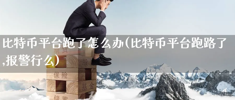比特币平台跑了怎么办(比特币平台了,行么)_https://www.baokan.net_币圈行情_第1张