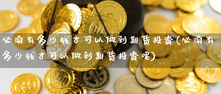 必须有多少钱才可以做到期货投资(必须有多少钱才可以做到期货投资呢)_https://www.baokan.net_期货品种_第1张