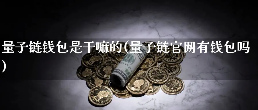 量子链钱包是的(量子链有钱包吗)_https://www.baokan.net_币圈行情_第1张
