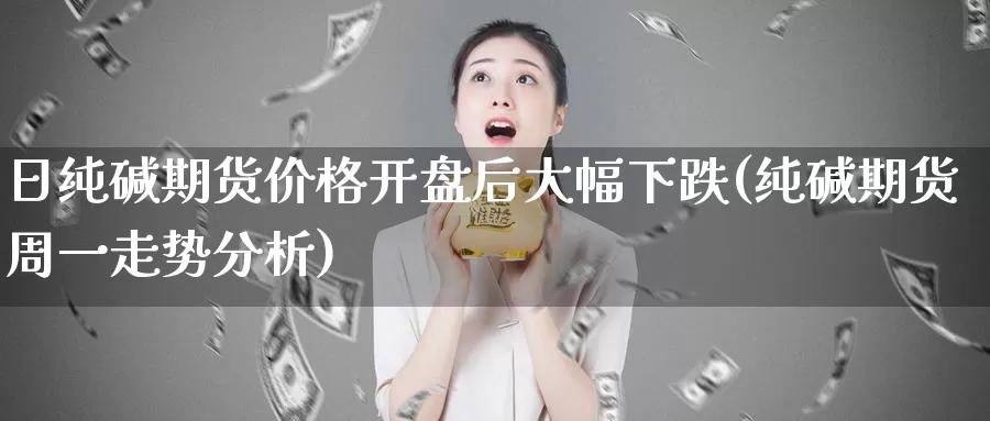 日纯碱期货价格开盘后大幅下跌(纯碱期货周一走势分析)_https://www.baokan.net_期货开户_第1张