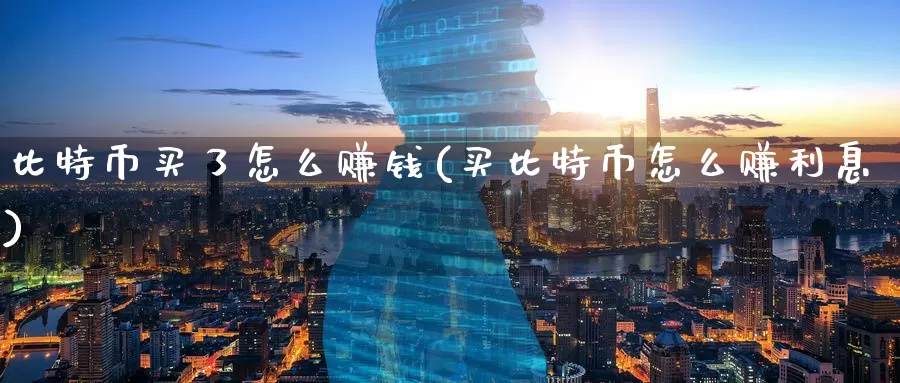 比特币买了怎么赚钱(买比特币怎么赚利息)_https://www.baokan.net_币圈行情_第1张