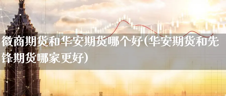 徽商期货和华安期货哪个好(华安期货和先锋期货哪家更好)_https://www.baokan.net_黄金期货_第1张