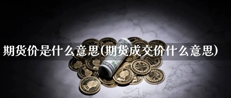 期货价是什么意思(期货成交价什么意思)_https://www.baokan.net_期货开户_第1张