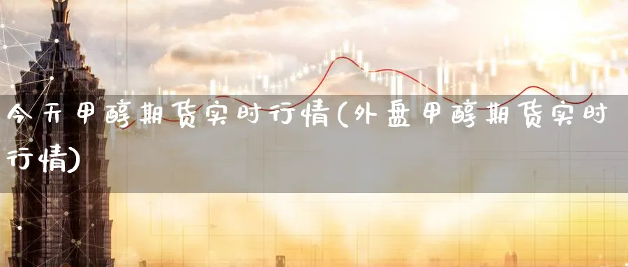 今天甲醇期货实时行情(外盘甲醇期货实时行情)_https://www.baokan.net_期货平台_第1张