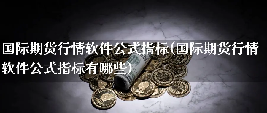 国际期货行情软件公式指标(国际期货行情软件公式指标有哪些)_https://www.baokan.net_纳指期货_第1张